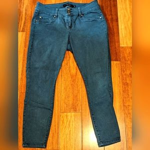 Torrid teal skinny jeans
